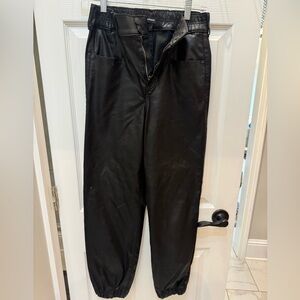 Express Black coated dress jeans